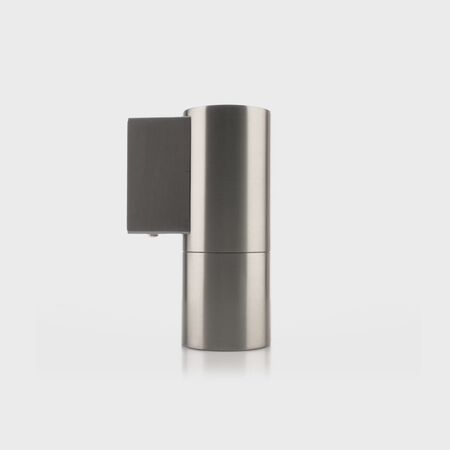Piaz Stainless Steel TRI Colour Fixed Down LED Wall Pillar Light