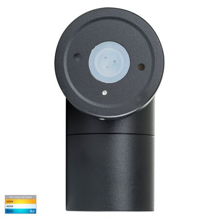 Tivah Black TRI Colour Fixed Down Wall Pillar Lights