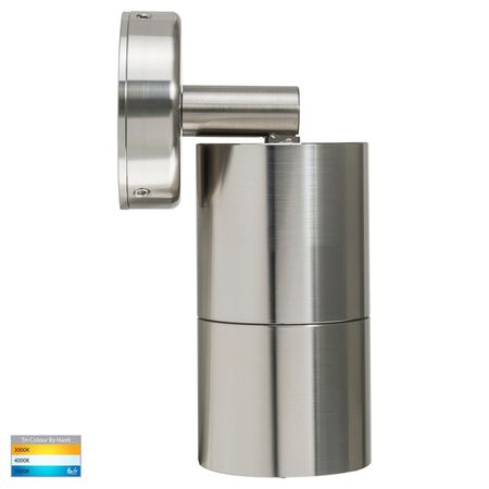 Tivah 316 Stainless Steel TRI Colour Single Adjustable Wall Pillar Lights