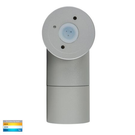 Tivah Silver TRI Colour Single Adjustable Wall Pillar Lights