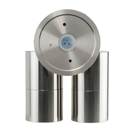 Tivah 316 Stainless Steel TRI Colour Double Adjustable Wall Pillar Lights