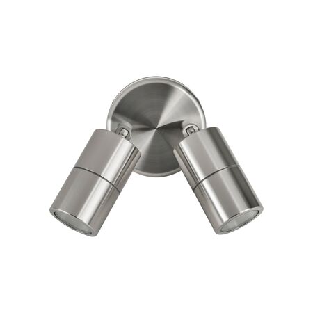 Mini Tivah 316 Stainless Steel Double Adjustable Wall Pillar Lights