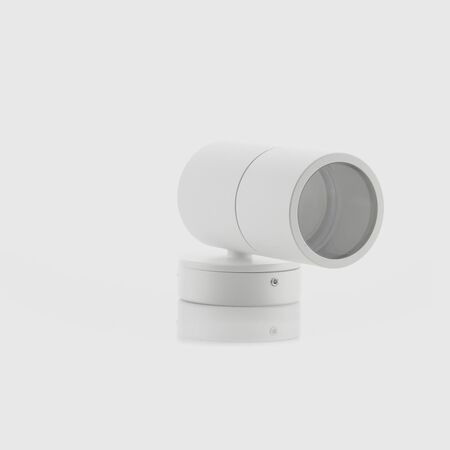 Tivah White TRI Colour Fixed Down Wall Pillar Lights