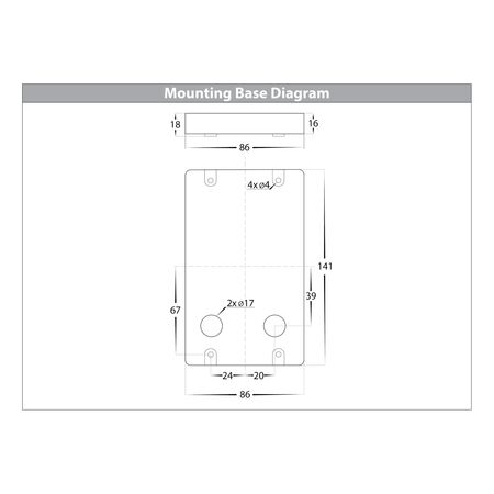 Seefore Polycarbonate Black LED Step Light