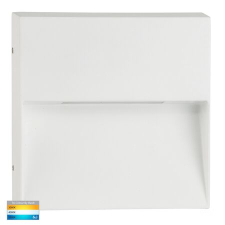 Virsma White Square LED Step lights