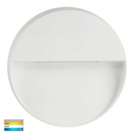Virsma White Round LED Step lights