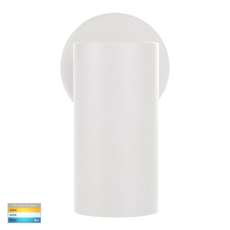 Revo White 1 Light TRI Colour LED Spot Light