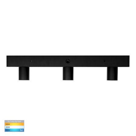 Revo Black 3 Light TRI Colour LED Bar Light