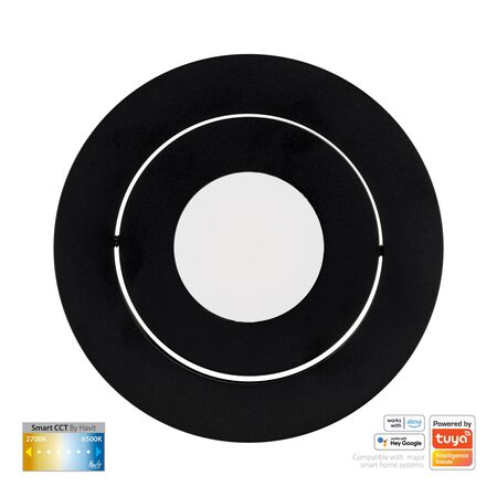 Prime Black Tilt CCT WIFI LED Downlight