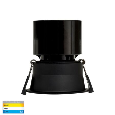 Prime Black Fixed Deep LED Downlight