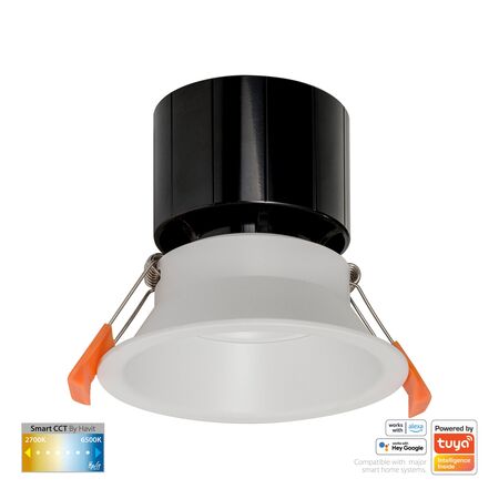 Prime White Fixed Deep CCT WIFI LED Downlight