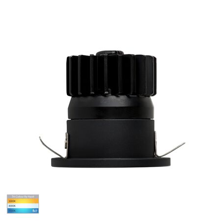 Niche Black Round Mini Recessed Downlight