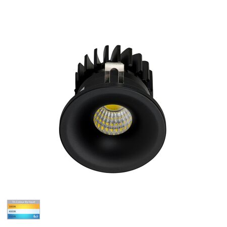 Niche Black Round Mini Recessed Downlight