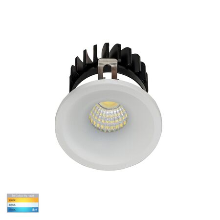 Niche White Round Mini Recessed Downlight