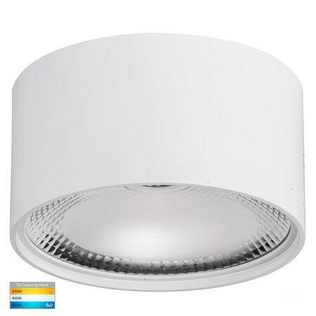 Nella White 18w Surface Mounted LED Downlight