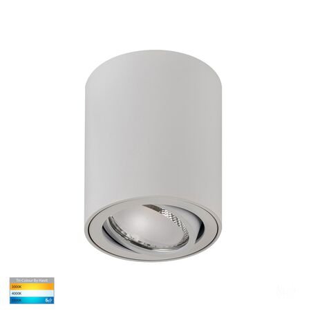 Nella 7w LED White Adjustable Surface Mounted Downlight