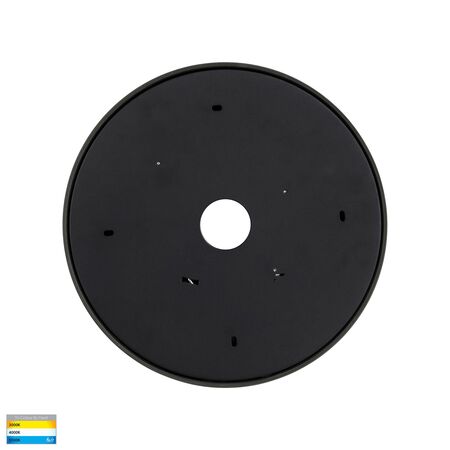 Nella Black 20w Ceiling Mounted LED Oyster