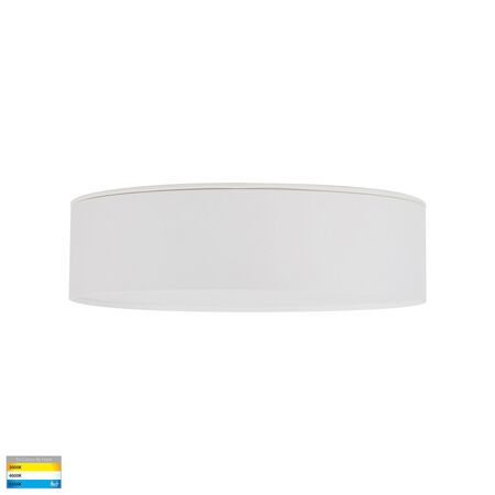 Nella White 20w Ceiling Mounted LED Oyster