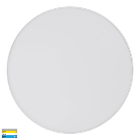 Nella White 30w Ceiling Mounted LED Oyster