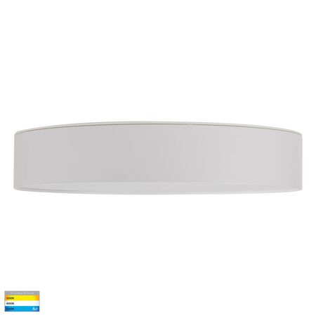 Nella White 30w Ceiling Mounted LED Oyster
