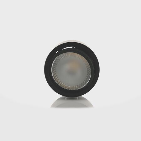 Nella 12w LED Black Adjustable Surface Mounted Downlight