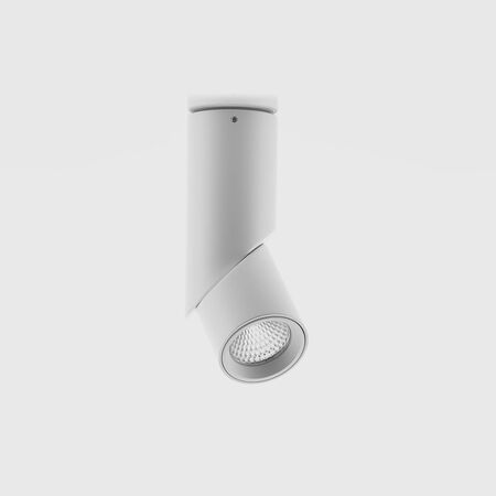 Nella White 7w Surface Mounted Rotatable LED Downlight