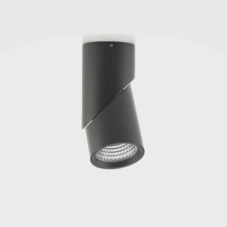 Nella Black 18w Surface Mounted Rotatable LED Downlight