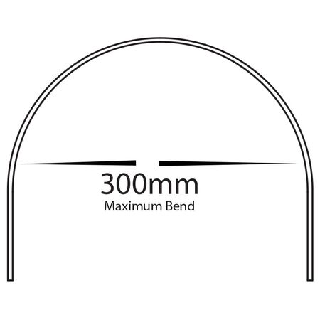 Shallow Square Bendable Aluminium Profile