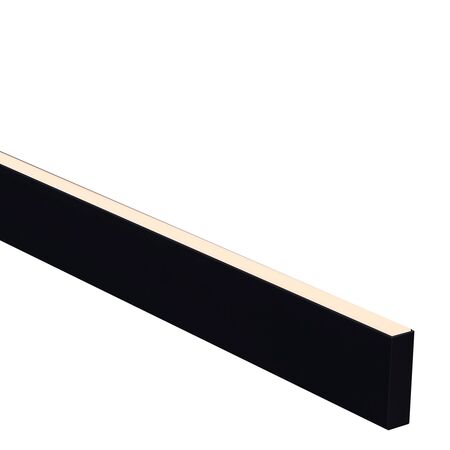 Suspended Aluminium Black Profile