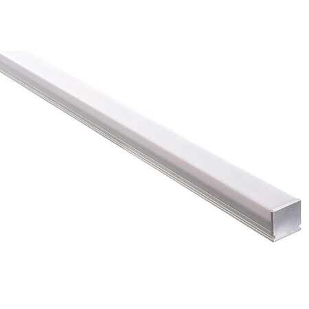 Deep Square Aluminium Profile with Square Diffuser