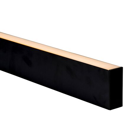 Black Deep Square Aluminium Profile