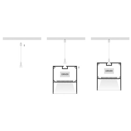 Deep Square Aluminium Profile