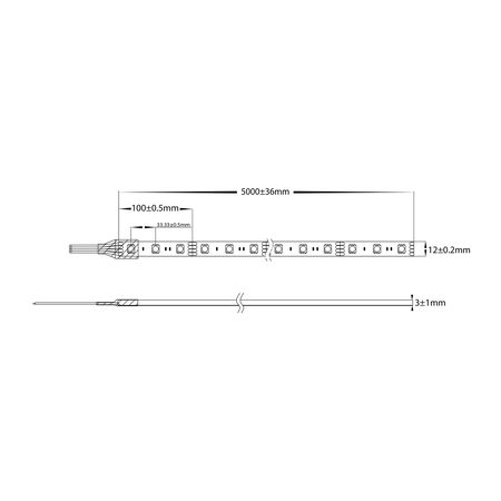 7.2w IP54 RGB LED Strip