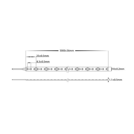 24w IP20 LED Strip 4000k