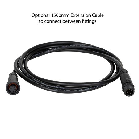 Spitze Black 5x 3w WIFI RGBCW LED Garden Spike Light Kit