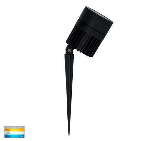 Oasis Black 24w LED Garden Spike Light