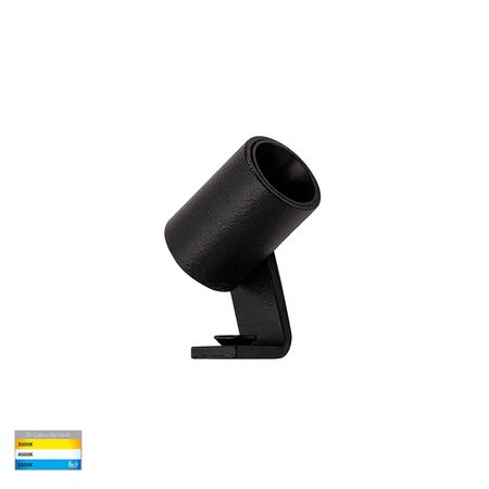 Spar Aluminium Black Spike or Surface Mounted Spot Light