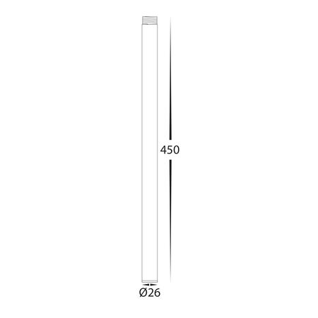 Solid Brass Extension Post
