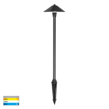 Bitta Antique Brass 3w LED Garden Spike Light