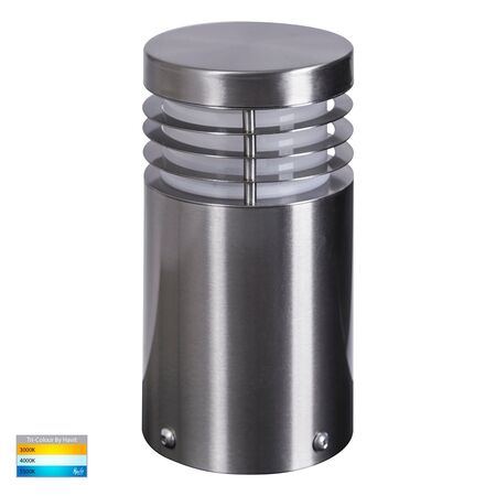 Mini 316 Stainless Steel TRI Colour LED Bollard Lights
