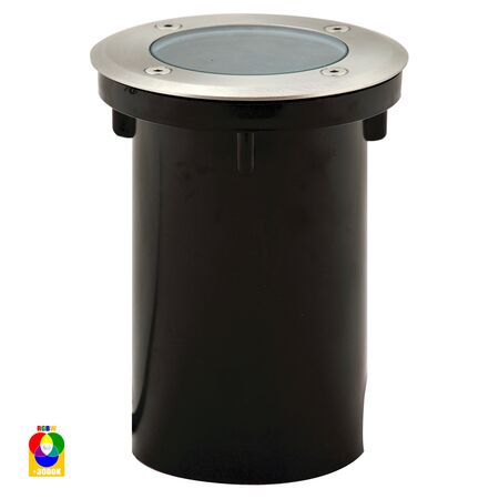 Metro Round 316 Stainless Steel RGBW Inground Lights