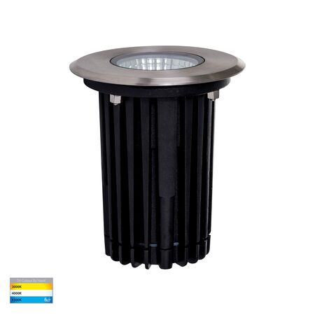 Klip 316 Stainless Steel 7w LED Inground Light