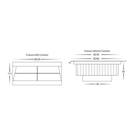 Klip 316 Stainless Steel 30w LED Inground Light