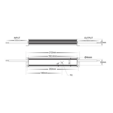 30w Weatherproof LED Driver