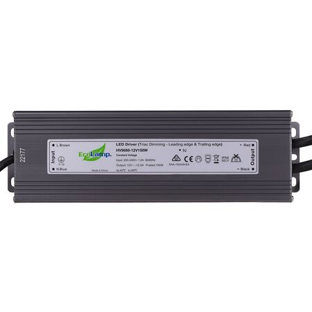 150W Weatherproof Dimmable LED Driver