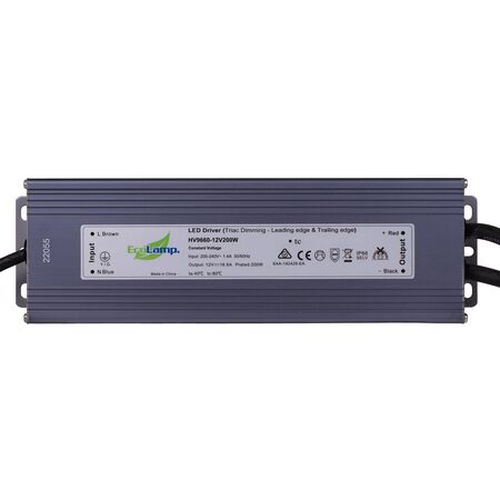 200W Weatherproof Dimmable LED Driver