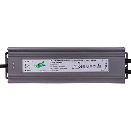 300W Weatherproof Dimmable LED Driver