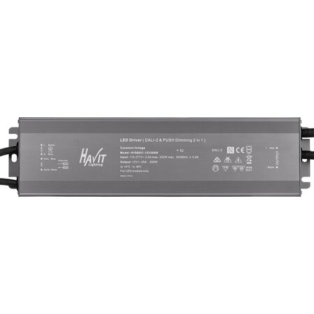300W Dali 2 + Push Dim Dimmable LED Driver