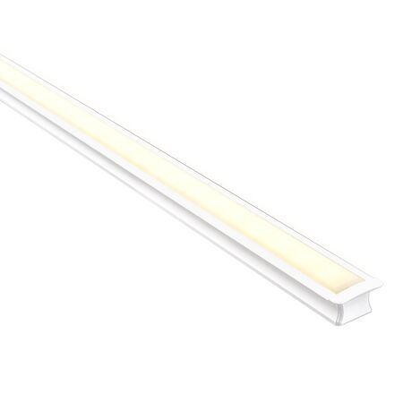 Deep White Square Winged Aluminium Profile