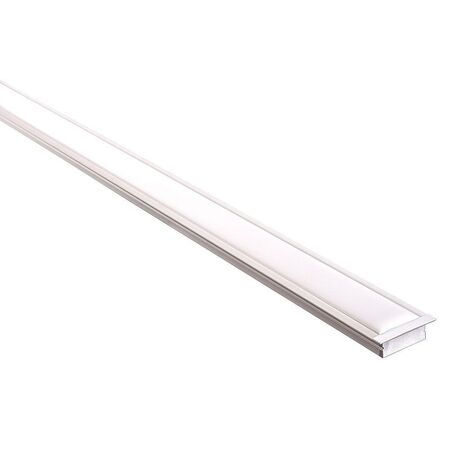 Shallow Square Winged Aluminium Profile